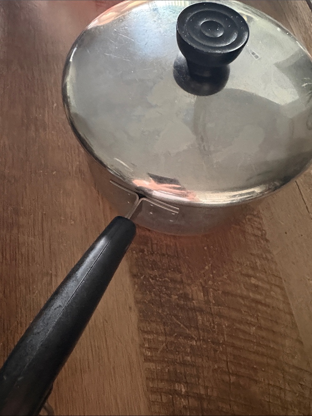 Vintage Revere Ware 2qt Sauce Pan with Lid